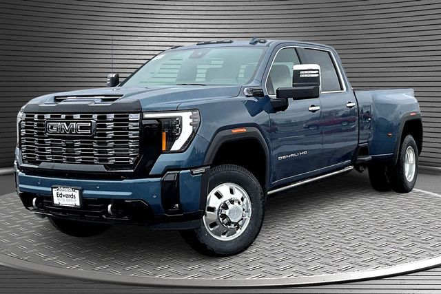 Downpour Metallic 2026 GMC Sierra 3500HD Denali Ultimate Crew Cab 4WD Pickup Truck Four-Wheel Drive Automatic