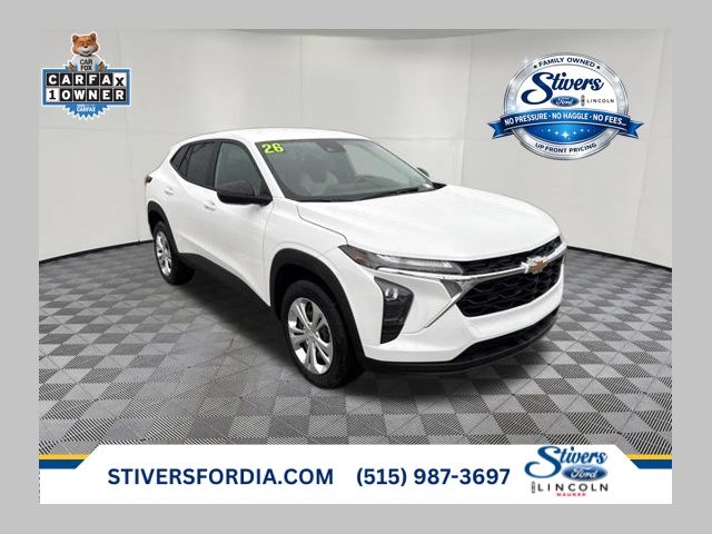 Summit White 2026 Chevrolet Trax SUV / Crossover Front-Wheel Drive 6-Speed Automatic