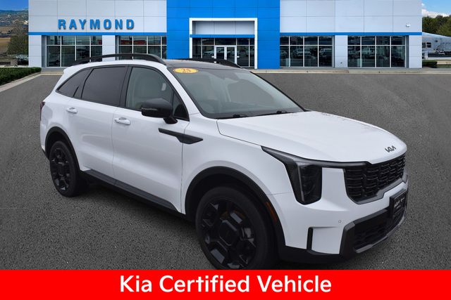 Glacial White Pearl 2025 Kia Sorento X-Line EX AWD SUV / Crossover All-Wheel Drive 8-Speed Dual Clutch
