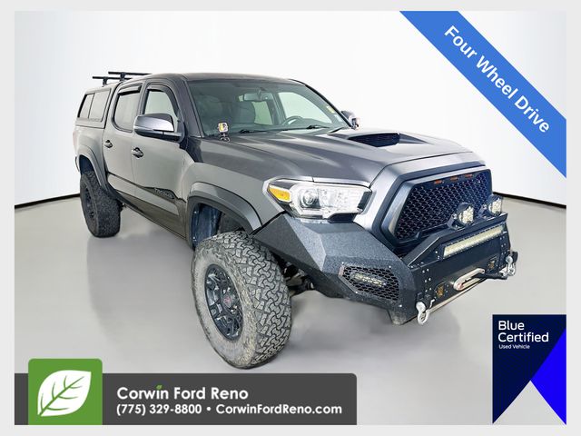 Magnetic Gray Metallic 2017 Toyota Tacoma Pickup Truck Four-Wheel Drive 6-Speed Automatic