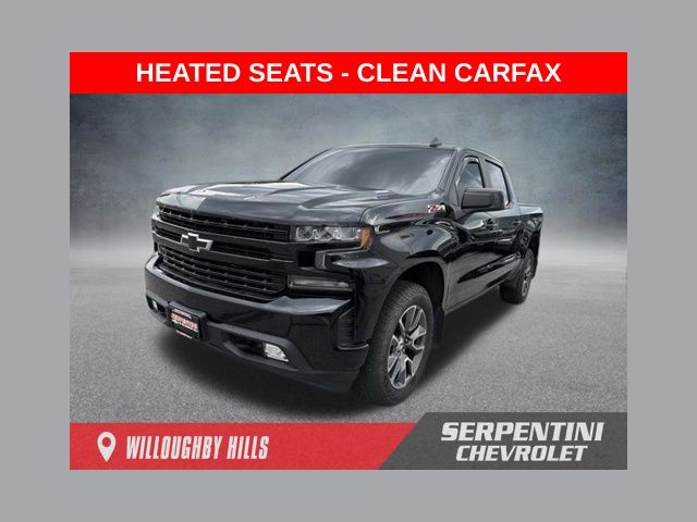 Black 2020 Chevrolet Silverado 1500 RST Crew Cab 4WD Pickup Truck Four-Wheel Drive Automatic