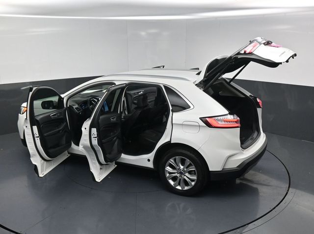2022 Ford Edge Titanium White at DeMontrond Auto Country