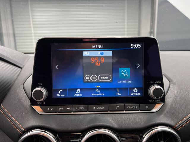 2022 Electric Blue Metallic/Super Black Nissan Sentra SR FWD Sedan