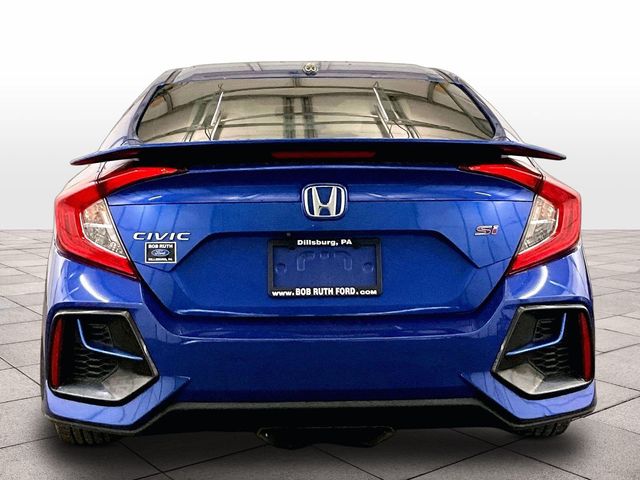 2020 Honda Civic Si Blue at Audi Porsche Sewickley