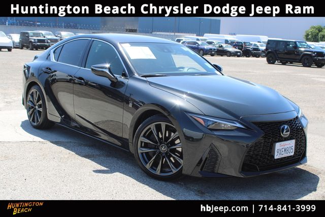 Black (Caviar) 2025 Lexus IS Sedan Rear-Wheel Drive 8-Speed Automatic
