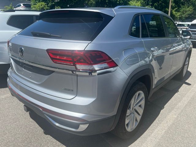 2023 Volkswagen Atlas Cross Sport 3.6L V6 SE w/Technology Silver at Sutliff Volkswagen