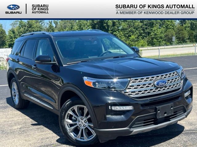 Agate Black Metallic 2023 Ford Explorer SUV / Crossover All-Wheel Drive Automatic