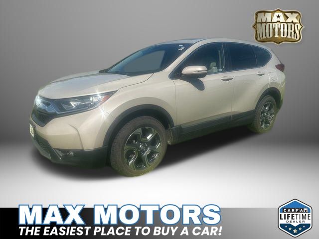 Used 2019 Honda CR-V EX with VIN 2HKRW2H55KH634329 for sale in Kansas City