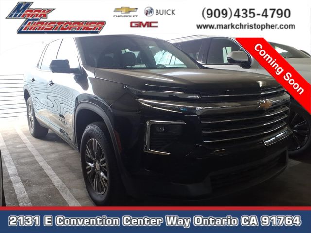 Black Metallic 2026 Chevrolet Traverse SUV / Crossover Front-Wheel Drive 8-Speed Automatic