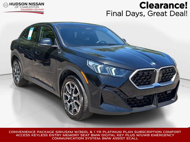 Black Sapphire Metallic 2025 BMW X2 SUV / Crossover All-Wheel Drive 7-Speed Automatic