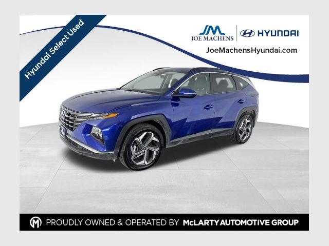 Intense Blue 2022 Hyundai Tucson SUV / Crossover All-Wheel Drive 8-Speed Automatic