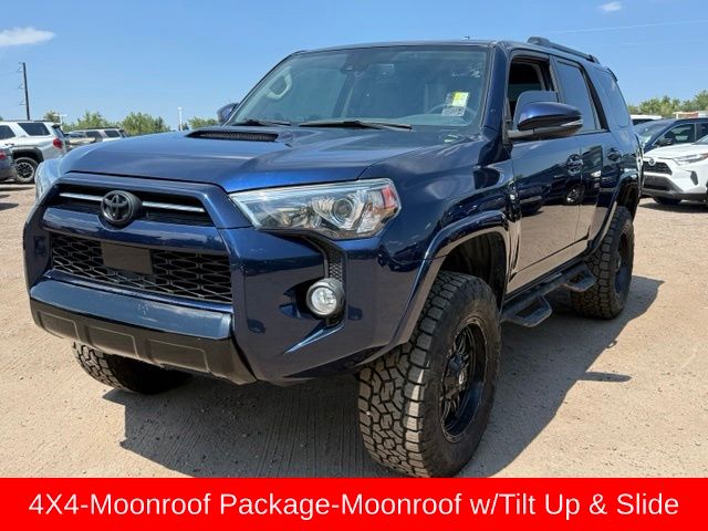 Nautical Blue Metallic 2020 Toyota 4Runner SUV / Crossover Four-Wheel Drive 5-Speed Automatic Overdrive