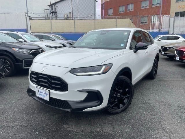 Platinum White Pearl 2024 Honda HR-V Sport AWD SUV / Crossover All-Wheel Drive Continuously Variable Transmission