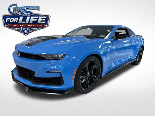 Rapid Blue 2022 Chevrolet Camaro Coupe Rear-Wheel Drive Automatic