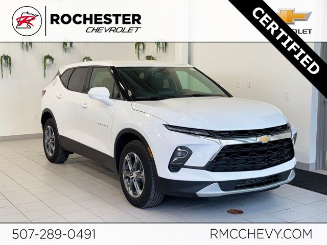 Summit White 2025 Chevrolet Blazer 2LT AWD SUV / Crossover All-Wheel Drive 9-Speed Automatic Overdrive