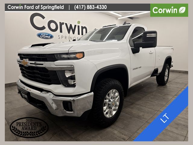 Summit White 2024 Chevrolet Silverado 3500HD Pickup Truck Four-Wheel Drive Automatic