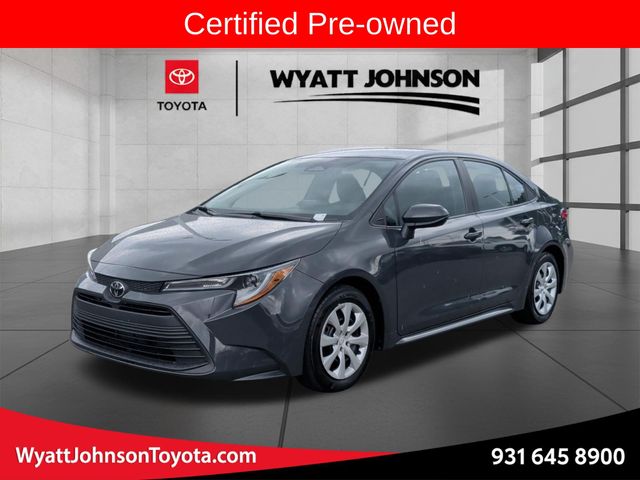 Underground 2024 Toyota Corolla Sedan Front-Wheel Drive Continuously Variable Transmission