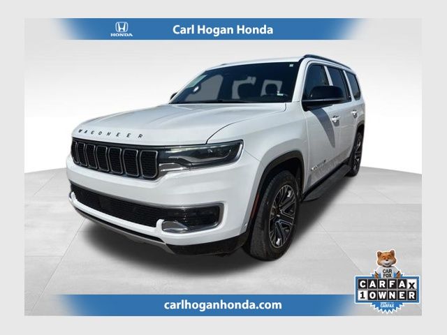 Bright White Clearcoat 2024 Jeep Wagoneer Series II 4WD SUV / Crossover Four-Wheel Drive 8-Speed Automatic