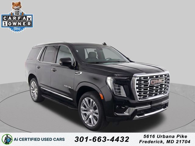 Onyx Black 2025 GMC Yukon SUV / Crossover Four-Wheel Drive Automatic