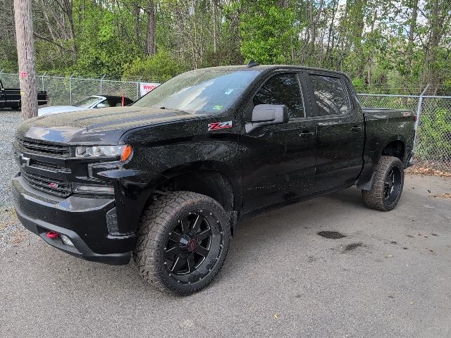 Black 2019 Chevrolet Silverado 1500 LT Trail Boss Crew Cab 4WD Pickup Truck Four-Wheel Drive 8-Speed Automatic