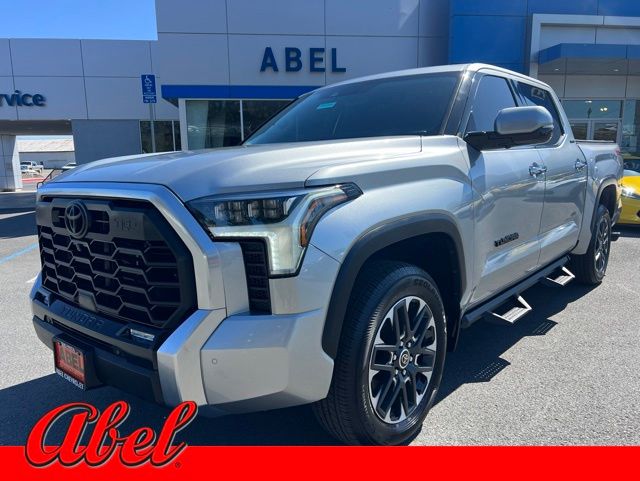 Celestial Silver Metallic 2023 Toyota Tundra Pickup Truck Four-Wheel Drive Automatic