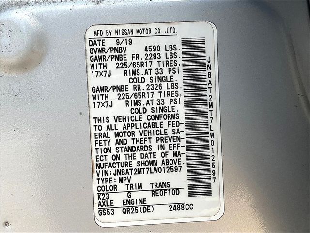 Used 2020 Nissan Rogue SUV