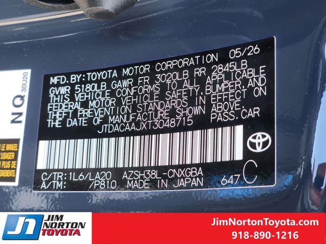 New 2026 Toyota Crown Signia Sedan