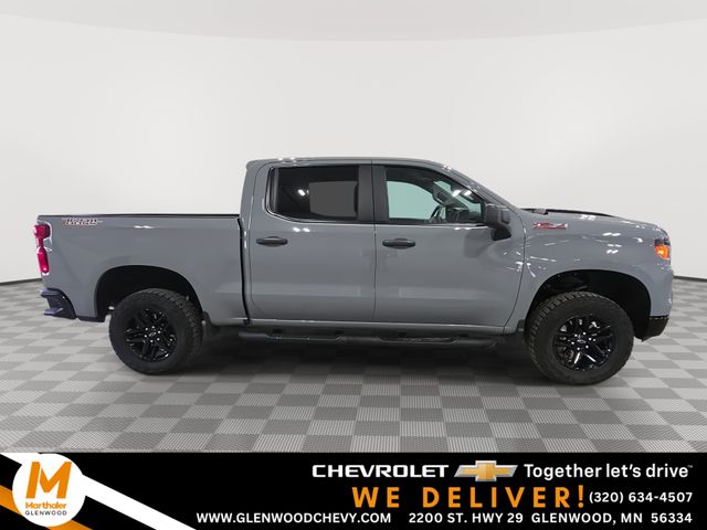 Slate Gray Metallic 2025 Chevrolet Silverado 1500 Pickup Truck Four-Wheel Drive Automatic