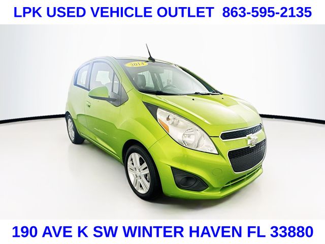 Green (Lime) 2014 Chevrolet Spark Hatchback Front-Wheel Drive Continuously Variable Transmission