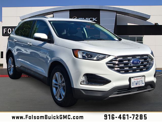 Oxford White 2020 Ford Edge SEL AWD SUV / Crossover All-Wheel Drive 8-Speed Automatic