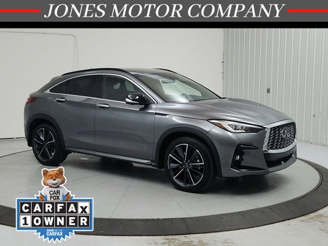 Gray (Graphite Shadow) 2025 INFINITI QX55 SUV / Crossover All-Wheel Drive Continuously Variable Transmission