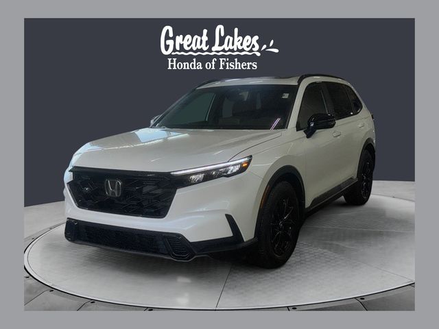 Platinum White Pearl 2026 Honda CR-V Hybrid Sport FWD SUV / Crossover Front-Wheel Drive Continuously Variable Transmission