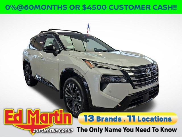 White Pearl 2026 Nissan Rogue SUV / Crossover All-Wheel Drive Continuously Variable Transmission