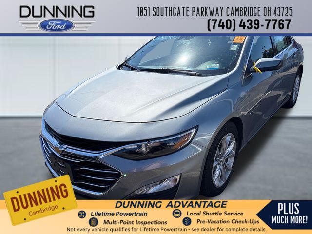 Mineral Gray Metallic 2024 Chevrolet Malibu LT with 1LT FWD Sedan Front-Wheel Drive Continuously Variable Transmission
