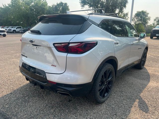 2020 Silver Ice Metallic Chevrolet Blazer RS AWD SUV