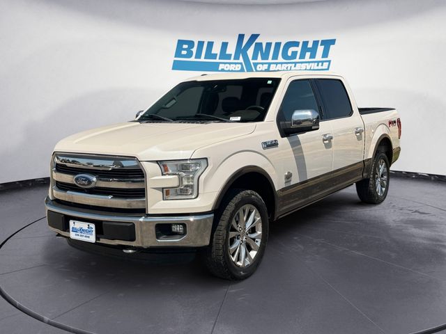 White 2015 Ford F-150 Pickup Truck Four-Wheel Drive 6-Speed Automatic