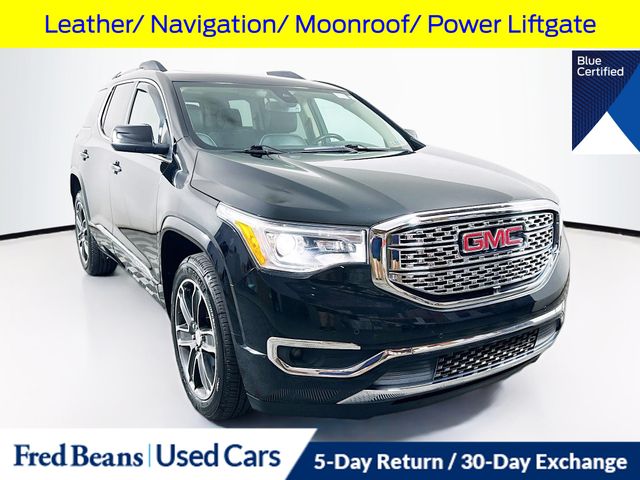 Black (Ebony Twilight Metallic) 2018 GMC Acadia SUV / Crossover Four-Wheel Drive 6-Speed Automatic