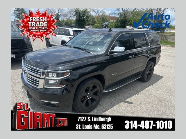 Black 2015 Chevrolet Tahoe LTZ 4WD SUV / Crossover Four-Wheel Drive 6-Speed Automatic Overdrive