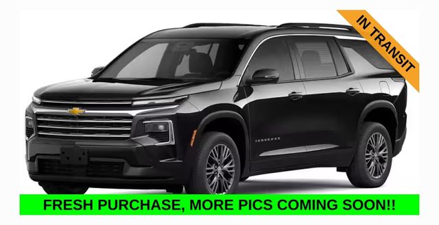 Black Metallic 2026 Chevrolet Traverse SUV / Crossover Front-Wheel Drive 8-Speed Automatic