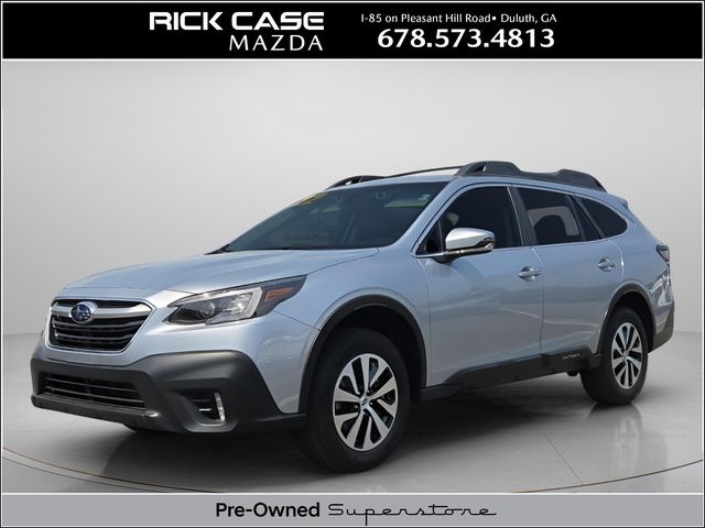 Ice Silver Metallic 2022 Subaru Outback Premium AWD SUV / Crossover All-Wheel Drive Continuously Variable Transmission