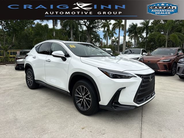 Ultra White 2026 Lexus NX Hybrid SUV / Crossover Front-Wheel Drive Continuously Variable Transmission
