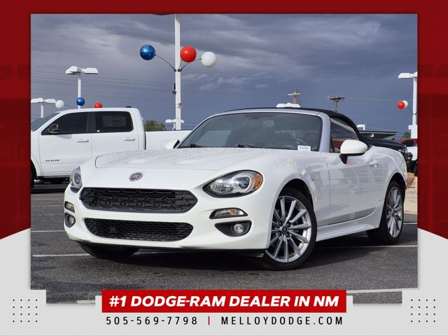 White 2017 FIAT 124 Spider Convertible Rear-Wheel Drive 6-Speed Automatic