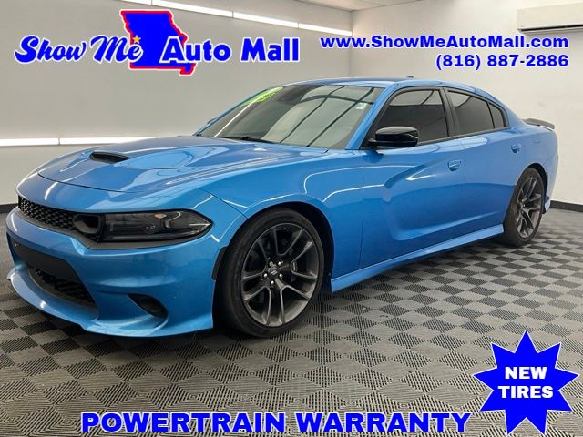 B5 Blue Pearlcoat 2023 Dodge Charger Sedan Rear-Wheel Drive 8-Speed Automatic