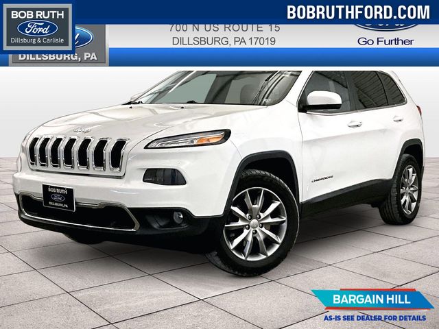 2018 Jeep Cherokee Limited White at Auto Express Mitsubishi