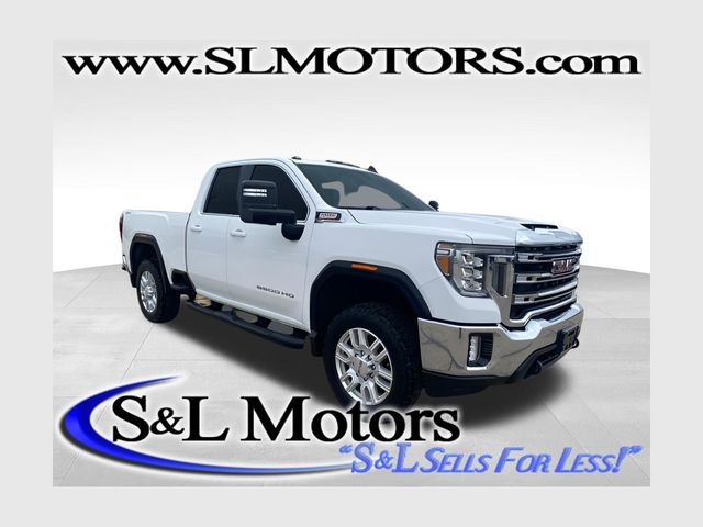 Summit White 2022 GMC Sierra 2500HD Pickup Truck Four-Wheel Drive Automatic