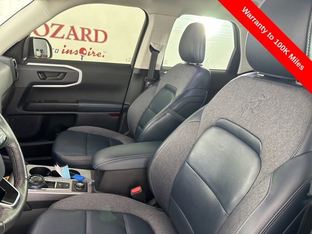 2023 Oxford White Ford Bronco Sport Outer Banks 4X4 SUV