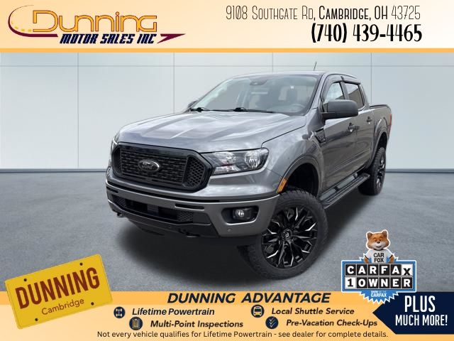 Carbonized Gray Metallic 2023 Ford Ranger XLT SuperCrew 4WD Pickup Truck Four-Wheel Drive Automatic