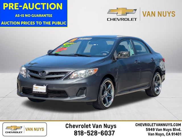 Magnetic Gray Metallic 2011 Toyota Corolla LE Sedan Front-Wheel Drive 4-Speed Automatic