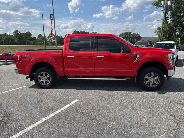 2022 Race Red Ford F-150 XLT 4X4 Truck