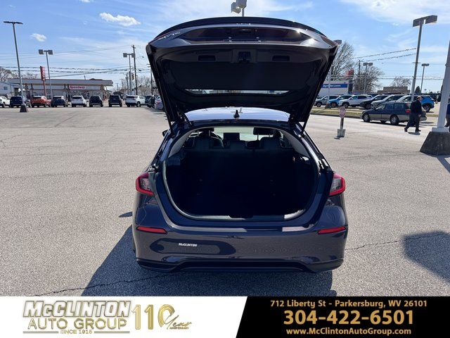 2024 Smokey Mauve Pearl Honda Civic EX-L FWD Hatchback